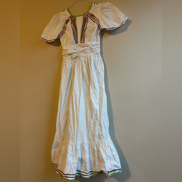 Urban Outfitters Carla Cutout Maxi Dress S NWOT - Picture 9 of 11